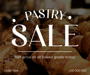 Pastry Sale Today Facebook post Image Preview