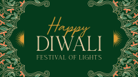Elegant Diwali Frame YouTube video Image Preview