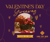 Valentine's Day Giveaway Facebook Post Design