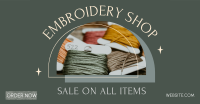 Embroidery Materials Facebook ad Image Preview