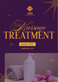 Hot Massage Treatment Poster Image Preview