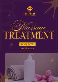 Hot Massage Treatment Poster Image Preview