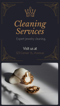 Lux Jewelry Cleaning Services Instagram Reel Image Preview