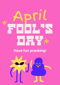 Happy Pranking Poster Image Preview
