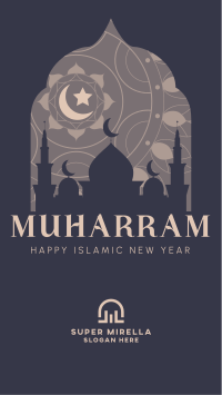 Happy Muharram Facebook Story Image Preview