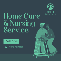 Need A Nurse? Instagram Post Design