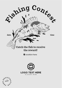 The Fishing Contest Flyer Design