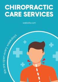 Chiropractic Care Poster Image Preview