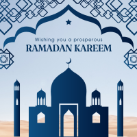 Ramadan Kareem Sunset Instagram post Image Preview