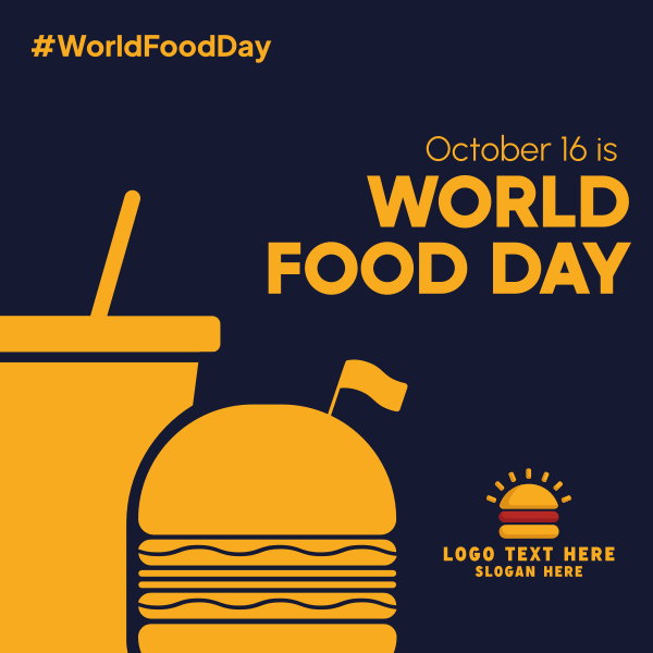Burger World Food Day Instagram Post Design Image Preview