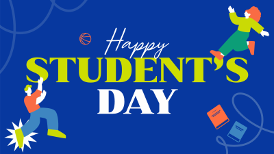 Bookish Students Day Facebook event cover Image Preview