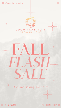 Fall Flash Sale TikTok Video Design