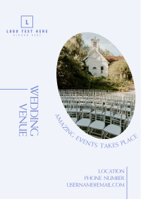 Wedding Venue Poster Image Preview