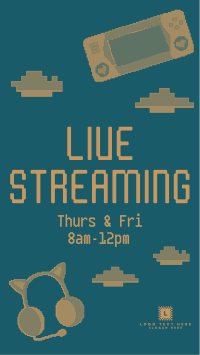 New Streaming Schedule Instagram Reel Design