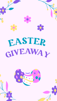 Eggs-tatic Easter Giveaway YouTube Short Design