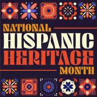 Hispanic Heritage Month Tiles Instagram post | BrandCrowd Instagram ...