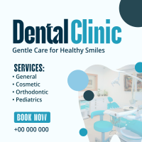 Professional Dental Clinic Instagram post Image Preview
