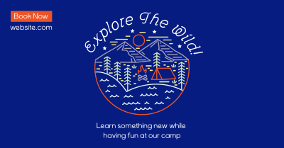Gone Campin' Facebook ad Image Preview