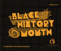 African Diaspora Celebration Facebook Post Design