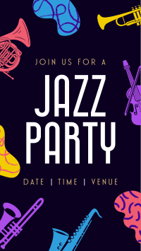 Groovy Jazz Party Video Image Preview