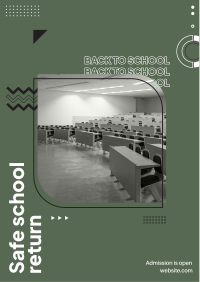 Safe School Return Flyer Image Preview