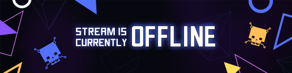 Offline Mode Twitch Banner Design Image Preview