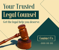 Trusted Legal Counsel Facebook post Image Preview