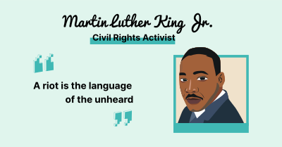 Martin Luther King Quote  Facebook Ad Image Preview
