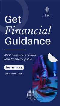 Modern Corporate Get Financial Guidance Instagram story Image Preview