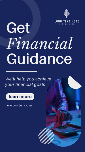 Modern Corporate Get Financial Guidance Instagram story Image Preview