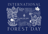 International Forest Day Postcard Image Preview