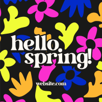Spring Cutouts Instagram Post Design