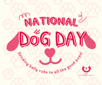 National Dog Day Facebook Post Image Preview
