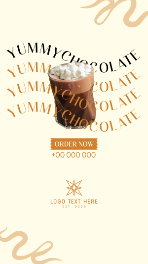 Say it with chocolate Instagram story Image Preview