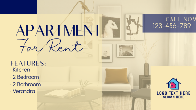 Contemporary Unit For Rent Facebook Event Cover Image Preview