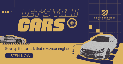 Car Podcast Facebook ad Image Preview