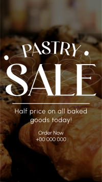 Pastry Sale Today YouTube short Image Preview