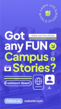 Student Campus Stories Instagram Reel Preview