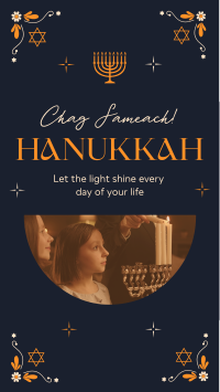 Hanukkah Celebration Facebook story Image Preview