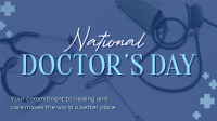 National Doctor's Day Facebook event cover Image Preview