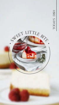 Sweet Little Bite Facebook Story Design