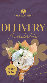 Flower Delivery Available Instagram story Image Preview