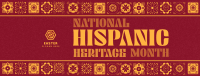 Hispanic Heritage Month Tiles Facebook Cover Image Preview