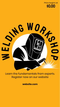 Welding Workshop From The Experts Facebook story Image Preview