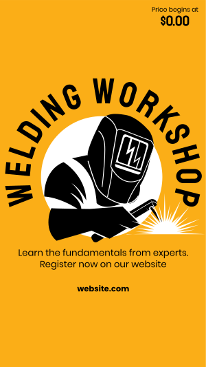 Welding Workshop From The Experts Facebook story Image Preview