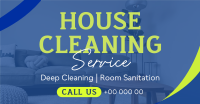 Professional House Cleaning Service Facebook Ad Design