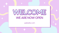 Welcome Now Open Video Image Preview