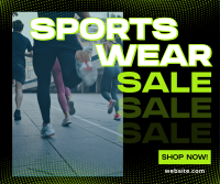 Sportswear Sale Facebook Post Design