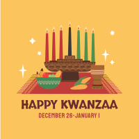 Bright Kwanzaa Linkedin Post Image Preview