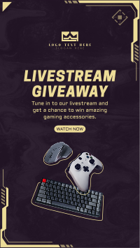 Livestream Giveaway Instagram story Image Preview